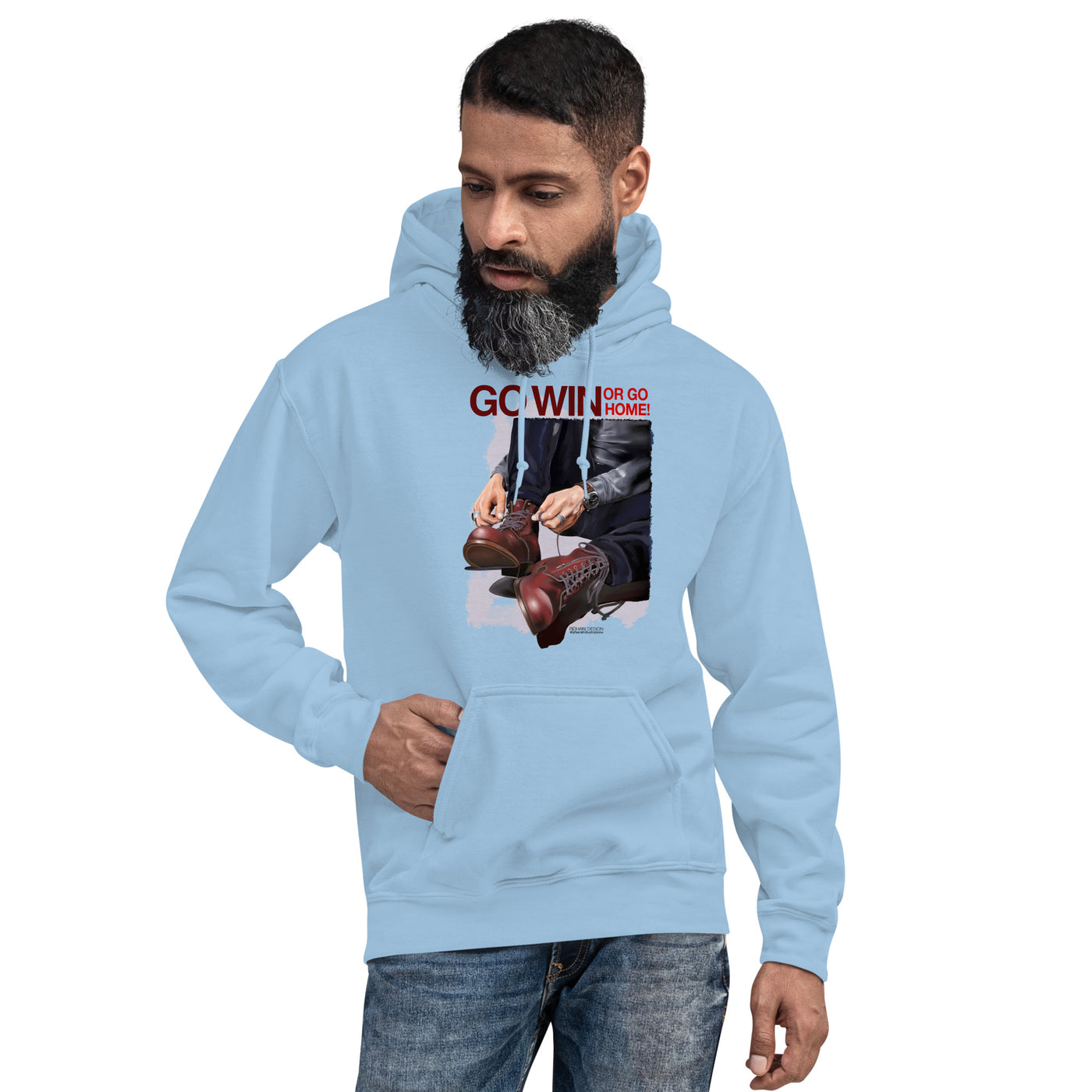 Unisex Hoodie with motivation message